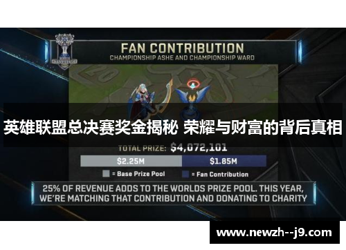 英雄联盟总决赛奖金揭秘 荣耀与财富的背后真相